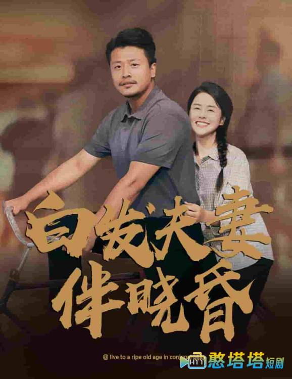 白发夫妻傍晓昏