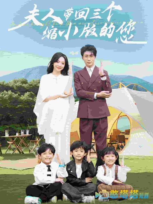 夫人带回三个缩小版的您